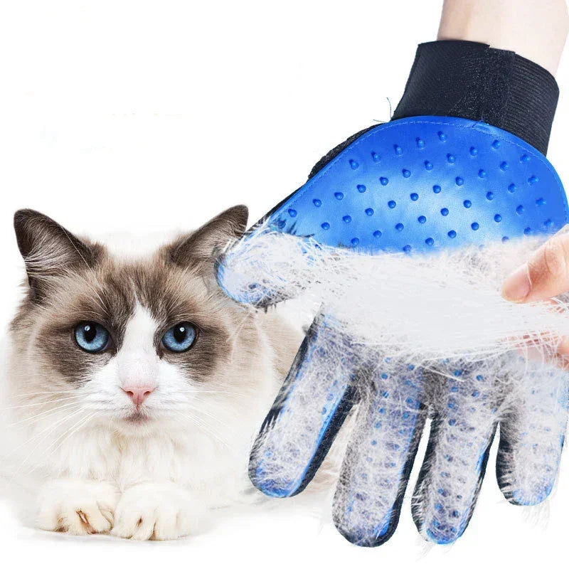 Luva Removedora de Pelos de Silicone