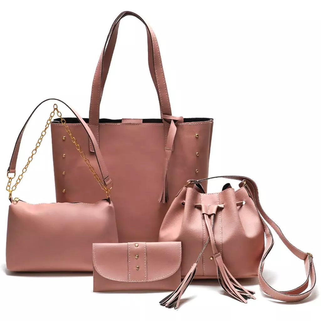 Kit 4 Bolsas Femininas Transversais