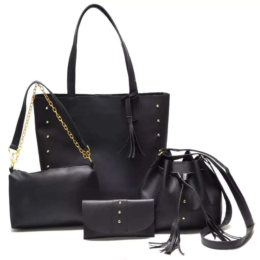 Kit 4 Bolsas Femininas Transversais