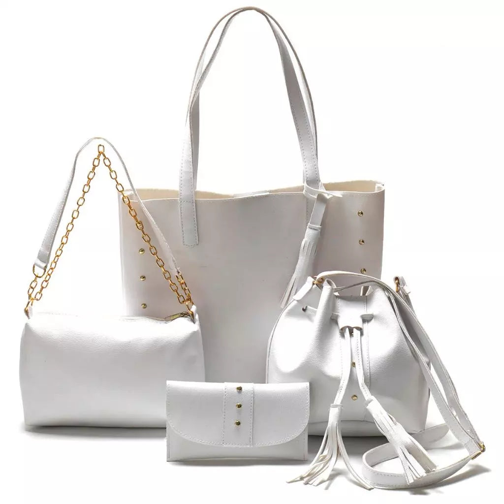 Kit 4 Bolsas Femininas Transversais