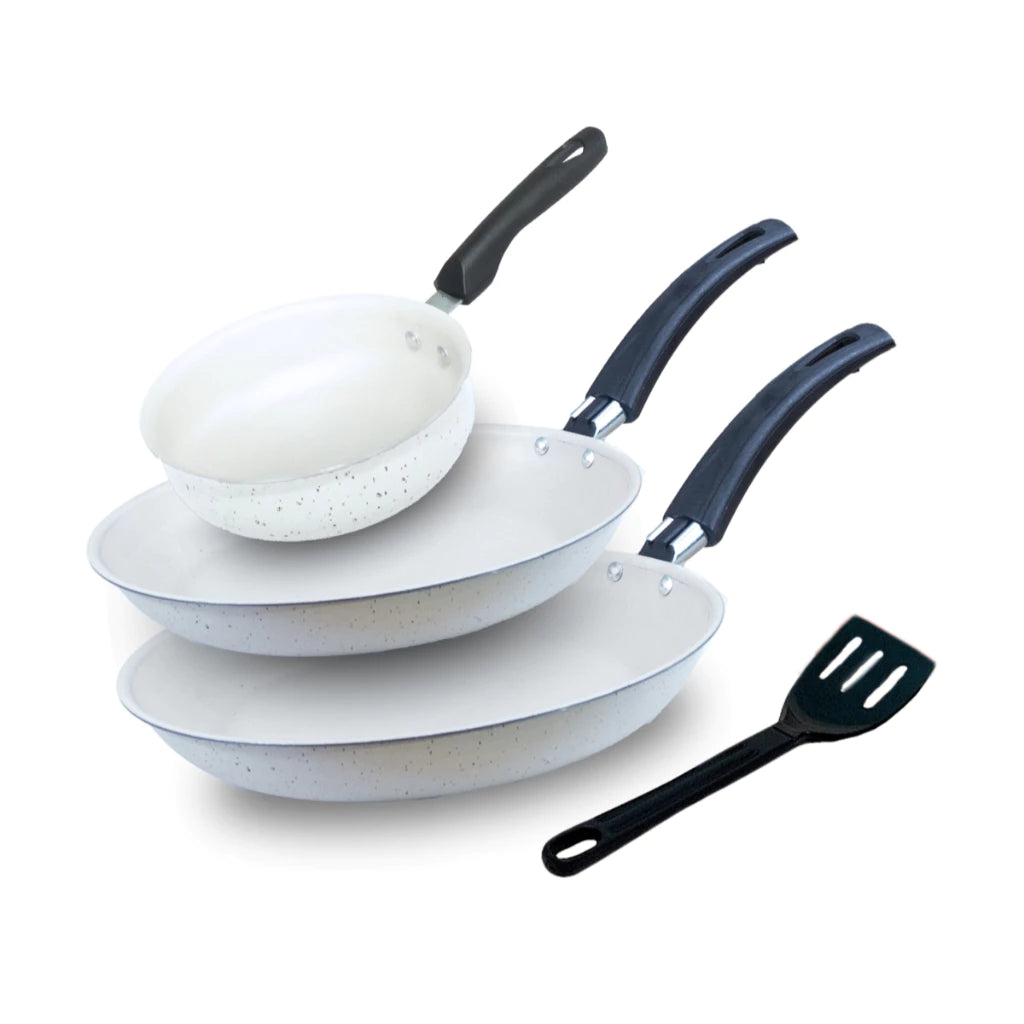 Kit de Frigideira 3 Peças Antiaderente Teflon Global