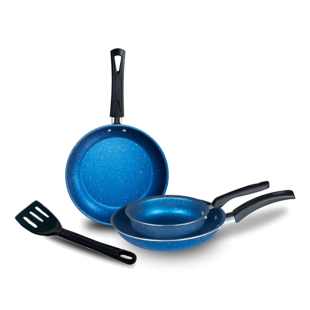 Kit de Frigideira 3 Peças Antiaderente Teflon Global