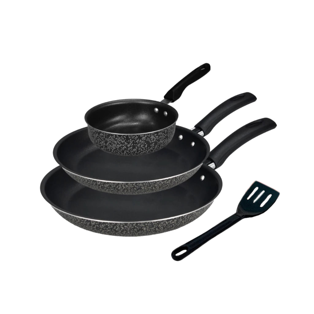 Kit de Frigideira 3 Peças Antiaderente Teflon Global