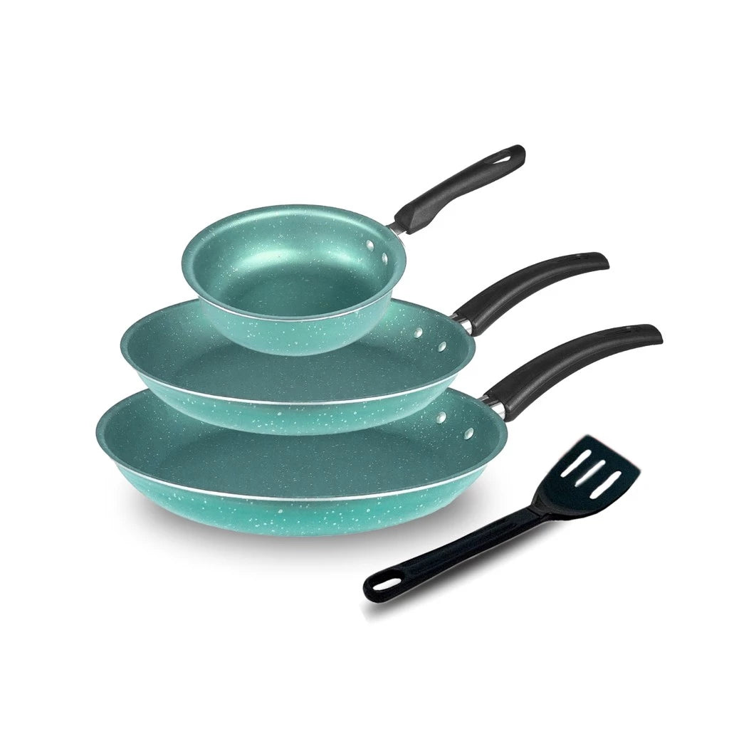 Kit de Frigideira 3 Peças Antiaderente Teflon Global