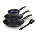 Kit de Frigideira 3 Peças Antiaderente Teflon Global